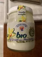 Sokerin määrä sisällä Yogurt biologico intero alla vaniglia