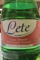 Zuckermenge drin Acqua Lete 75cl
