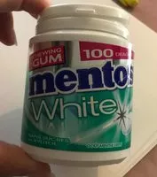 Количество сахара в Chewing-gum Mentos White Menthe Verte