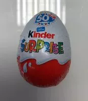 入っている砂糖の量 Kinder surprise