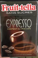 Количество сахара в Fruit-tella sans sucres Expresso