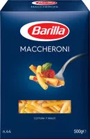 Quantité de sucre dans Nudeln Barilla Maccheroni no.44 pasta 500g