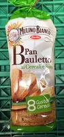 Sokerin määrä sisällä Pan Bauletto ai Cereali e Soia