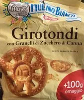 Сахар и питательные вещества в Mulino bianco barilla