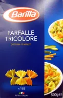 Farfalles aromatisees et colorees