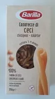 Amount of sugar in caserecce di ceci