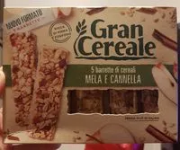 入っている砂糖の量 Barette di cereali mela e cannella