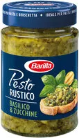 Sokerin määrä sisällä Pesto Rustico Basilico & Zucchine