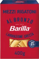 İçindeki şeker miktarı Barilla pates al bronzo mezzi rigatoni 400g