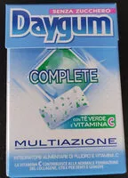 Sugar and nutrients in Daygum