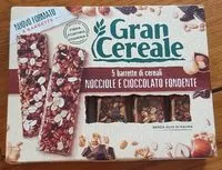 入っている砂糖の量 5 barrette di cereali, Nocciole e cioccolato fondente