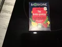 入っている砂糖の量 Thé brûlé graisse