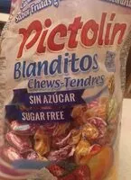 入っている砂糖の量 Pictolin blanditos sin azúcar