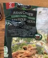चीनी की मात्रा Salad kit asiatique cajous