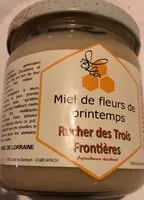 Sucre et nutriments contenus dans Rucher des trois frontieres