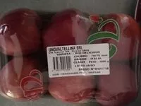 Quantité de sucre dans Red delicious