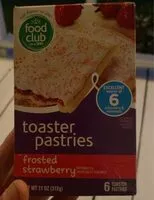 İçindeki şeker miktarı Toaster pastries