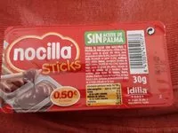 Jumlah gula yang masuk Nocilla Original Sticks