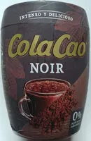 入っている砂糖の量 Cola Cao Noir