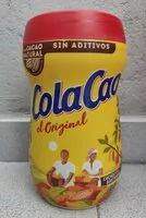 Sugar and nutrients in Cola cao