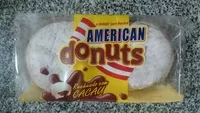 中的糖分和营养成分 American donuts