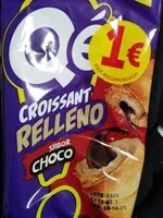 Cantidad de azúcar en Croissant relleno