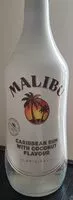 中的糖分和营养成分 Malibu