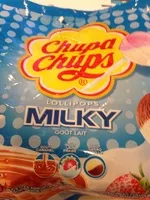 Sokerin määrä sisällä Assorted Milky Flavour Lollipops