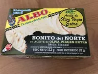 Amount of sugar in Bonito del norte en aceite de oliva virgen extra
