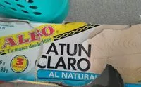 Cantidad de azúcar en Atún claro al natural