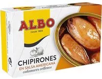 含糖量 Chipirones en salsa americana calamares rellenos