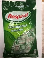 Sucre et nutriments contenus dans Respiral