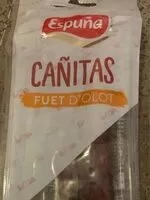 Quantité de sucre dans Fuet d'olot