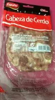 Quantité de sucre dans Cabeza de cerdo