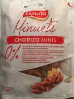 Sucre et nutriments contenus dans Espuna minuets