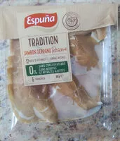Quantité de sucre dans Jambon serrano