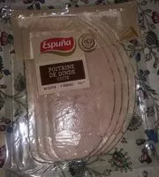 Quantité de sucre dans Poitrine de dinde cuite