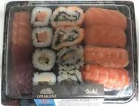 Jumlah gula yang masuk Sushi surtido