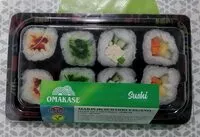 Jumlah gula yang masuk Makis surtido vegano