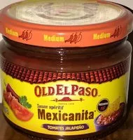 Sokerin määrä sisällä Sauce apéritif Mexicanita style médium