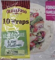 Sucre et nutriments contenus dans Old el paso