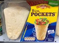 Suhkru kogus sees 8 Tortilla Pockets