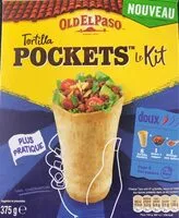Amount of sugar in Tortilla pockets