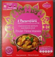 İçindeki şeker miktarı Concentré de saveurs aux épices pour Poulet Tikka Masala