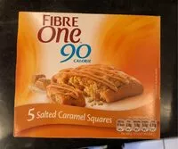 入っている砂糖の量 Fibre One Salted Caramel Bars 5X24G