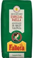 चीनी की मात्रा Arroz redondo especial para paella