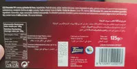 Suhkru kogus sees Chocolate negro 70% cacao con fresa