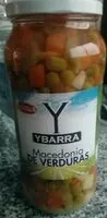 चीनी की मात्रा Macedonia de verduras