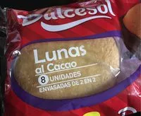 İçindeki şeker miktarı Lunas al cacao