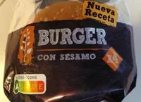 Quantité de sucre dans Burguer con sesamo
